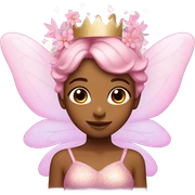 pink fairy sticker