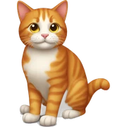 Ginger cat sticker