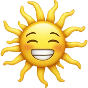 sun sticker