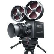 Movie Camera sticker