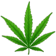 Marihuana sticker