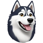 Husky sticker