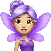 fairy violet sticker