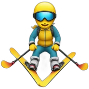 Ski sticker