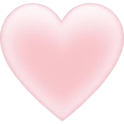 aesthetic light pink heart sticker