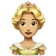 una princesa pelirroja sticker