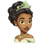 Princesse tiana sticker