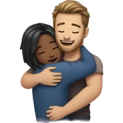 Hug sticker