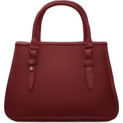 Bag dark red sticker