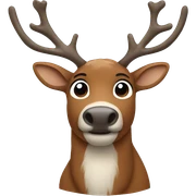 Reindeer sticker