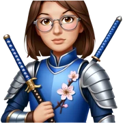 Samurai Warrior sticker
