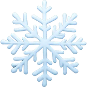 Snowflakes sticker