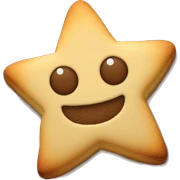 Star cookie  sticker