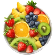 Fruit salad sticker