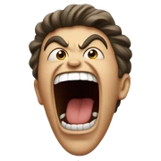 screaming sticker
