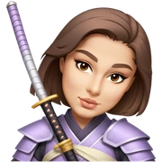 Gentle Samurai sticker