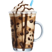 Iced coffee sticker