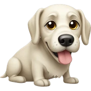 Weinachts Hund sticker