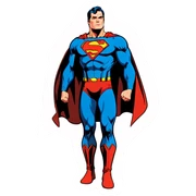 Superman sticker