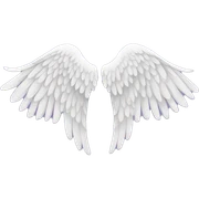 angel wings sticker