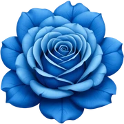 Blue Rose sticker