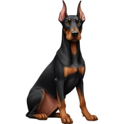 Beautiful Doberman  sticker