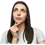 realistic portrait of girl sticker