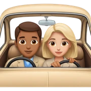 Sex in car  sticker