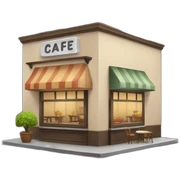 Cafe sticker