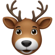 Red Nosed Reindeer sticker