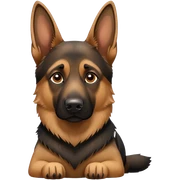 German shepherd  sticker