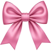 Moño rosa  sticker