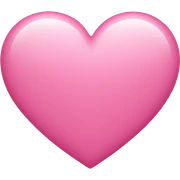pink heart  sticker