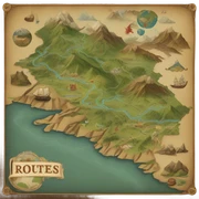 map sticker