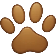 paw exclamation mark sticker