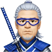 Steadfast Samurai sticker