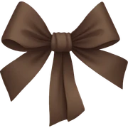 Bow sticker