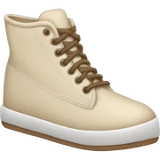 beige shoe sticker