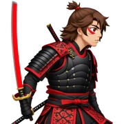 Daring Samurai sticker