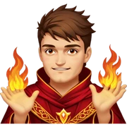 Pyromancer sticker
