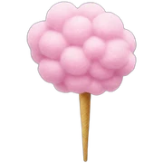Cotton candy sticker