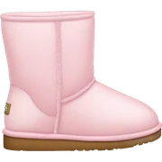 light pink uggs sticker