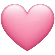 pink heart sticker