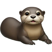 Otter  sticker