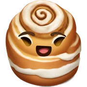 Cinnamon roll sticker