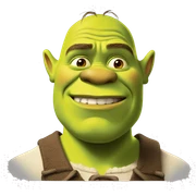 shrek meme sticker