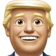Happy trump sticker