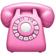 Pink phone sticker