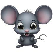 spooky mouse sticker