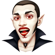 Vampire sticker